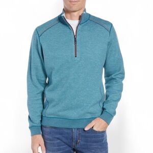 Tommy Bahama Flipsider Reversible Quarter Zip Pullover XXL